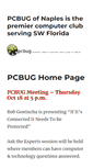 Mobile Screenshot of pcbug.org